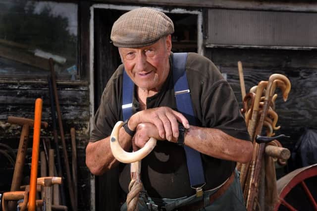 Harrogate stickmaker Ken Horner. Picture: Tony Johnson.