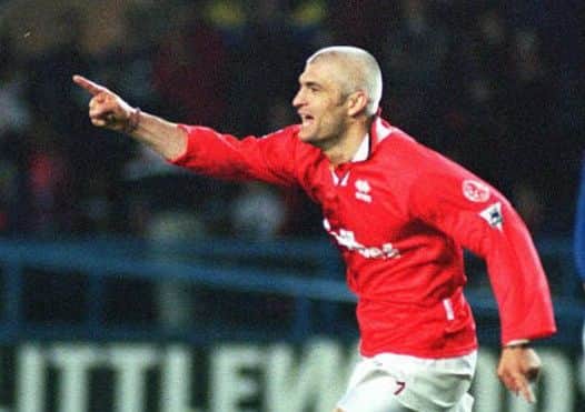 Fabrizio Ravanelli scored 31 league goals for Middlesbrough in the 1996-97 season.