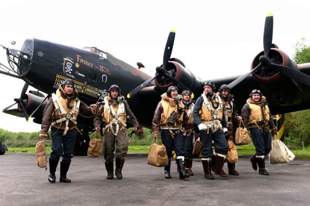 The Yorkshire Air Museum came alive this weekend as specially invited re-enactors brought the site to life, recreating the atmosphere of an operational wartime airbase.  Picture Bruce Rollinson