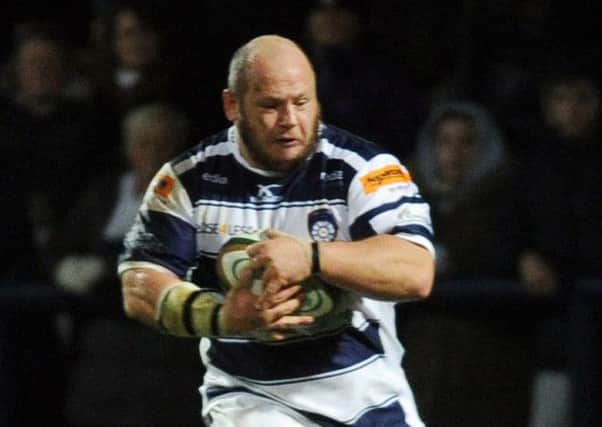 Yorkshire Carnegie's Michael Cusack (Picture: Steve Riding).