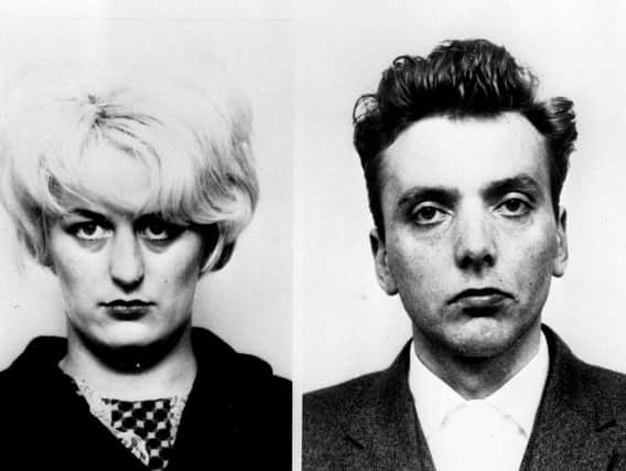 The file photo issued by Greater Manchester Police of Moors Murderers Myra Hindley and Ian Brady.