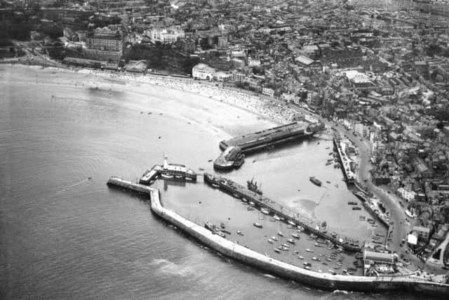 Scarborough Harbour July 1932