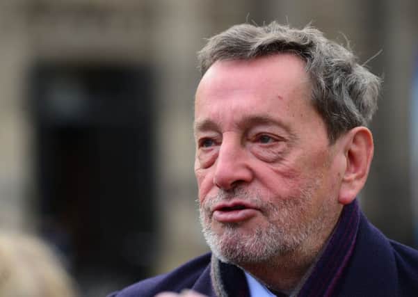 David Blunkett has urged voters to think carefully about giving Theresa May a landslide win.