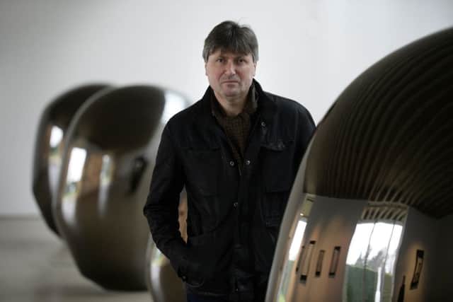 Sarah Coulson admires the work of Simon Armitage who is back at Yorkshire Sculpture Park as poet in residence.