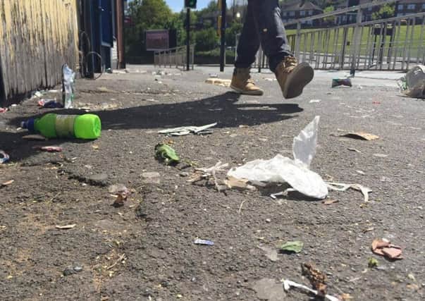 What is ebing done to stop the scourge of litter and flytipping?