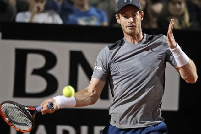 Andy Murray. Picture: PA/Andrew Medichini.