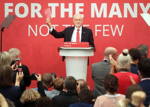 Jeremy Corbyn launched Labour's manifesto in Bradford.
