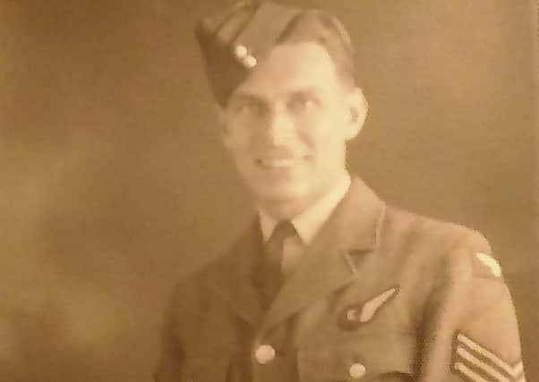 Doug Lightning when he served in Bomber Command in the RAF