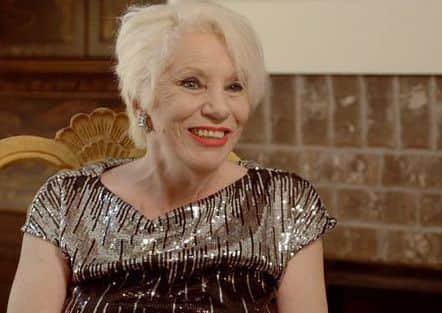 Angie Bowie, whos was among those interviewed for the  TV documentary. (Sky Arts).