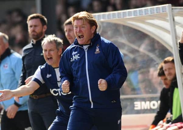 Bradford City manager Stuart McCall.
 Picture: Jonathan Gawthorpe