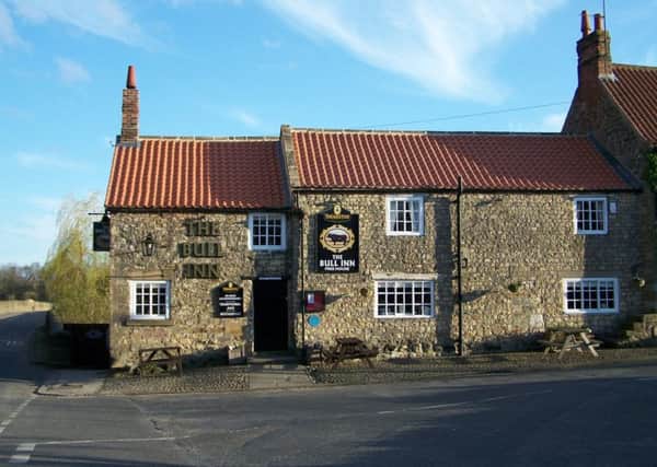 The Bull Inn, West Tanfield, winner of Yorkshire's Favourite Pub in 2016.