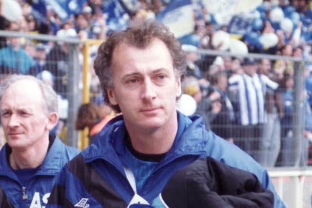 The goal won the game and left an eye-catching Sheffield Wednesday under the guidance of Trevor Francis, inset, with no trophy to mark a memorable campaign.