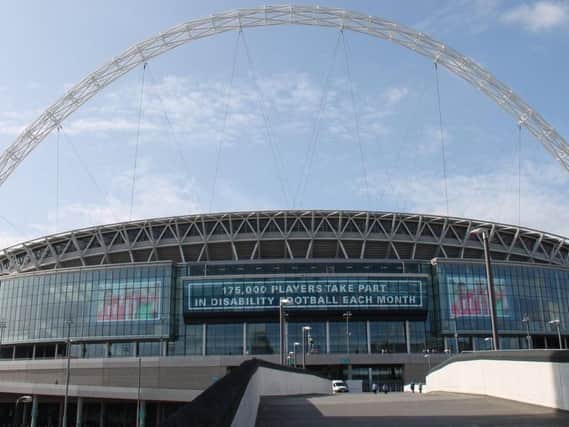 Bradford are hunting promotion at Wembley Stadium