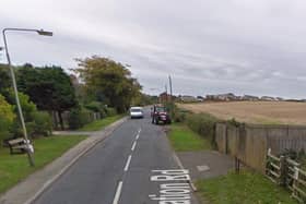 Fire crews were called to Station Road in Scalby when a derelict barn was set alight. Picture: Google