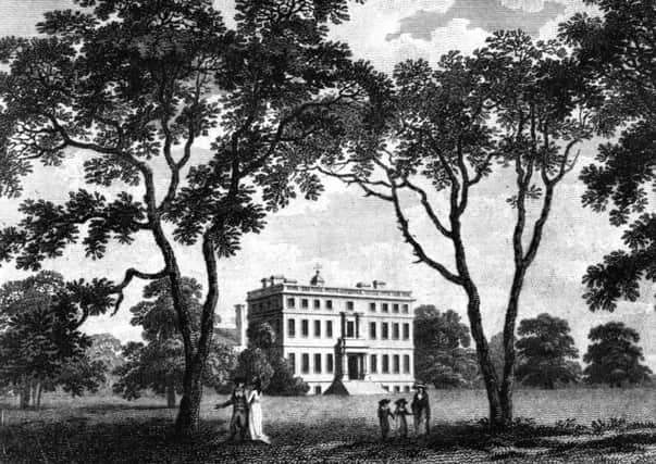 Doncaster Wheatley Hall  Engraving