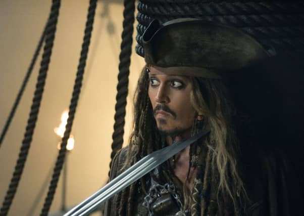 PIRATE'S RETURN: Johnny Depp as Captain Jack Sparrow.
