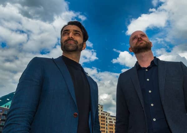 Date: 18th May 2017.
Picture James Hardisty.
iProspect Event held at The Tetley, Hunslet Road, Leeds. Pictured Guest speakers Matz Lukmani, Attribution Product Expert at Goggle, and John Carr, Partner Manager of Facebook.