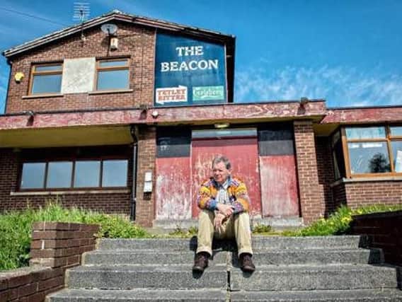 George Costigan outside the now-closed Beacon pub in Bradford (Ant Robling)