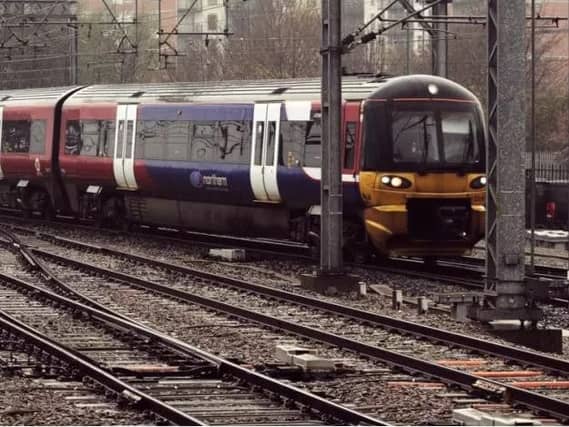 The northern train broke down