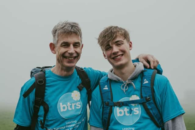 Martin Moorman and his son Jake have just completed the 450 mile Camino Way a year after Jake under went a 10 hour brain operation