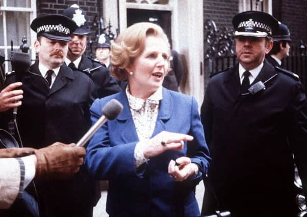 The political landscape may be differnt, but Theresa May is continuing where Margaret Thatcher left off.  PA Photo.