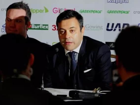 New Leeds owner Andrea Radrizzani took over 50 per cent of the club in January
