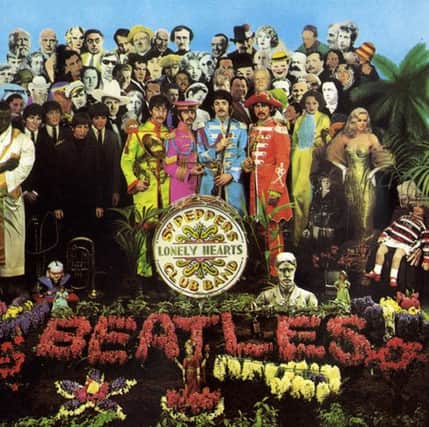 With a little help from their friends: The sleeve for The Beatles famous Sgt Pepper album. (PA).