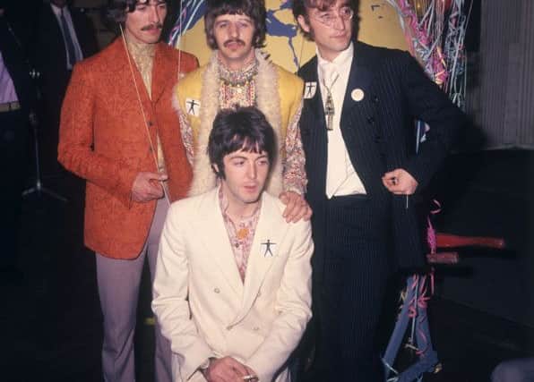 Fab four: (From left to right) George, Ringo, John and Paul  pictured in June 1967, the same month Sgt Pepper was released.  (PA).