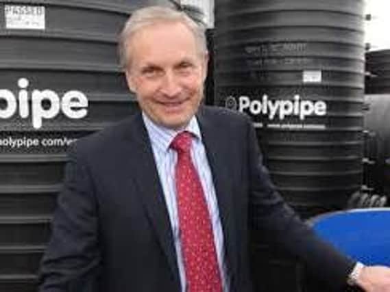 Polypipe's  chief executive David Hall is stepping down in October.