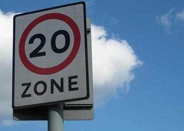 Are speed limit signs prominent enough?