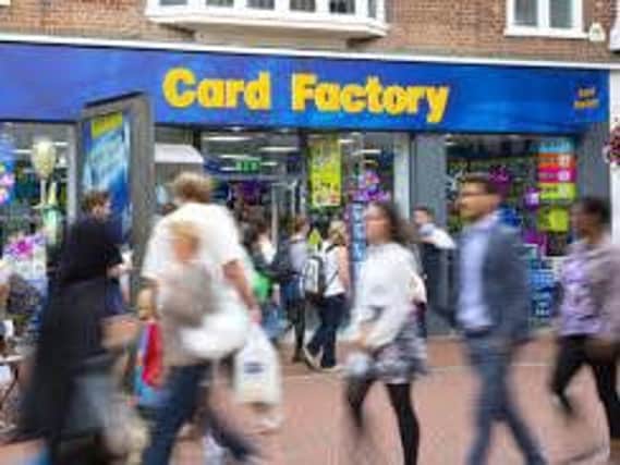 Card Factory plans to open 50 stores this year