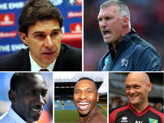 Five of the contenders for the Leeds United job