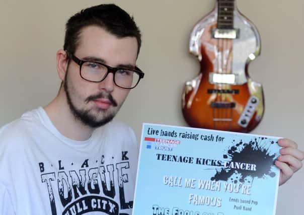24 May 2017.......     John Derrig was diagnosed with terminal cancer in March. On Friday he, his family and friends will take to the stage at Yeadon Town Hall for a concert to raise money for the Tennage Cancer Trust J94 ward in the Bexley Wing at St James's Hospital.  Picture Tony Johnson.