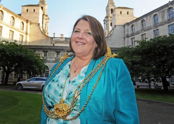 Coun Jane Dowson, Lord Mayor of Leeds 2017-2018.