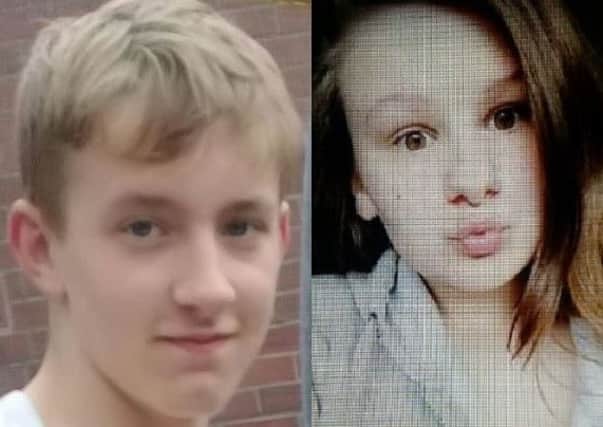 Missing: Kai Bostock, aged 15, and Lillie Mae Preston, aged 14.
