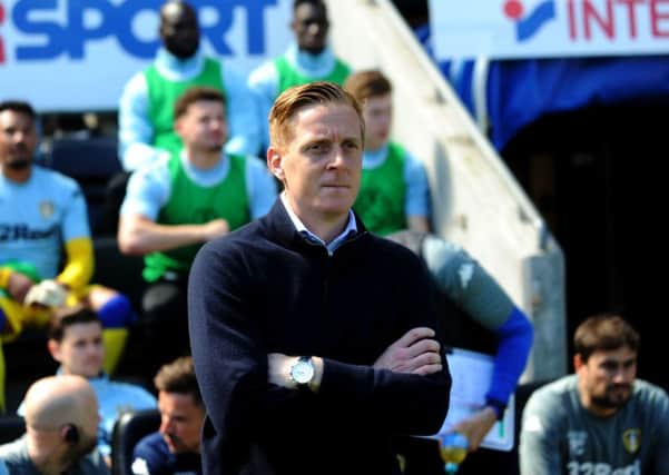 Garry Monk has quit as Leeds United head coach (Picture Jonathan Gawthorpe).