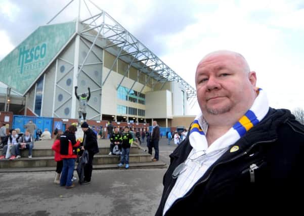 Gary Cooper, pictured outside Elland Road in 2012.