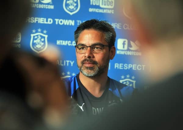 Huddersfield Town's head coach David Wagner (Picture: Tony Johnson).