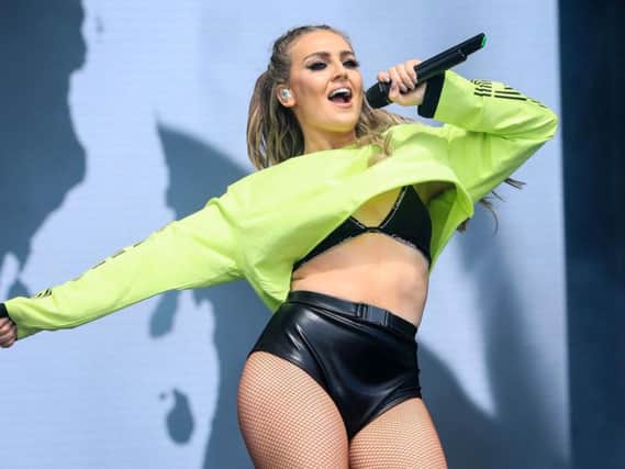 Perrie Edwards from Little Mix performs during BBC Radio 1's Big Weekend at Burton Constable Hall, Burton Constable, Skirlaugh in Hull.