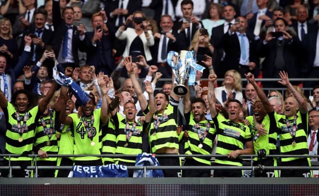 Huddersfield Town won promotion to the Premier League via the Championship play-offs (Photo: PA)