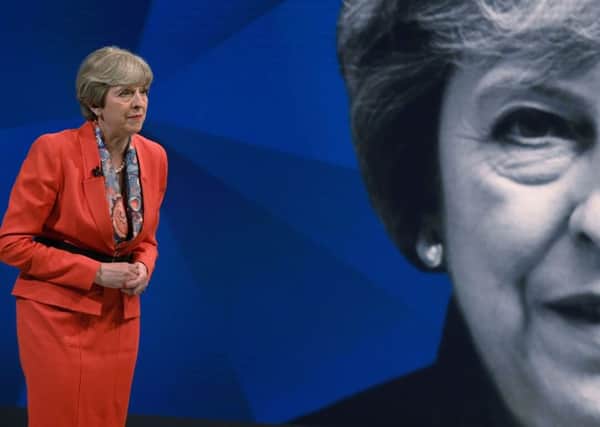 Prime Minister Theresa May appears on a joint Channel 4 and Sky News general election programme recorded at Sky studios in Osterley, west London.