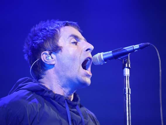 Liam Gallagher playing a concert at Manchester's O2 Ritz, in memory of the victims of last week's terror attack which killed 22 people and injured a further 64.