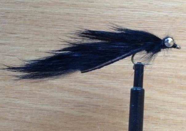 It was the trusty Black Bunny Leech that attracted the trout. Fly dressed by Stephen Cheetham