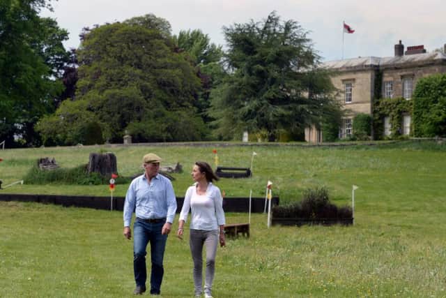 Robert Ropner and his wife, Jo, have expanded the facilities at their estate near Bedale.