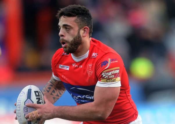 Kevin Larroyer, playing for Hull KR, is relishing his second chance at Castleford. (Picture: Jonathan Gawthorpe)