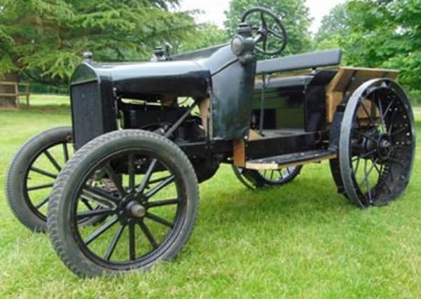 The Ford Model T tractor restored by vintage machinery enthusiast Kevin Watson.