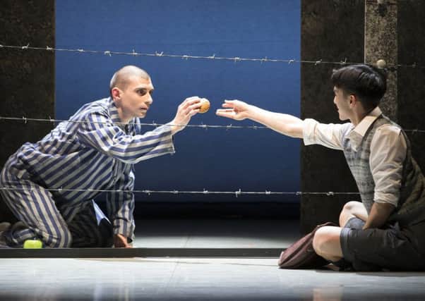FRIENDSHIP: Filippo Di Vilio and Matthew Koon in Northern Ballets The Boy in the Striped Pyjamas.Picture: Emma Kauldhar
