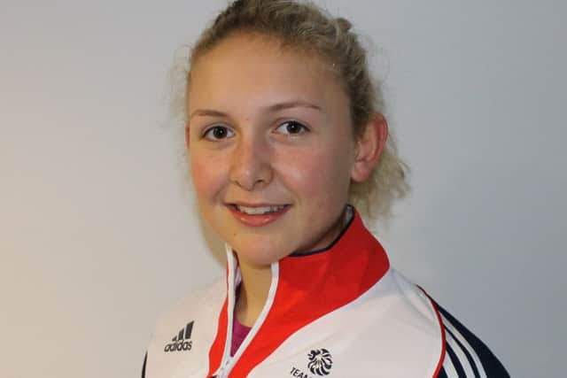 Olympic ambition: Jess Leyden won a bronze medal at the recent European Championships with the British quad.