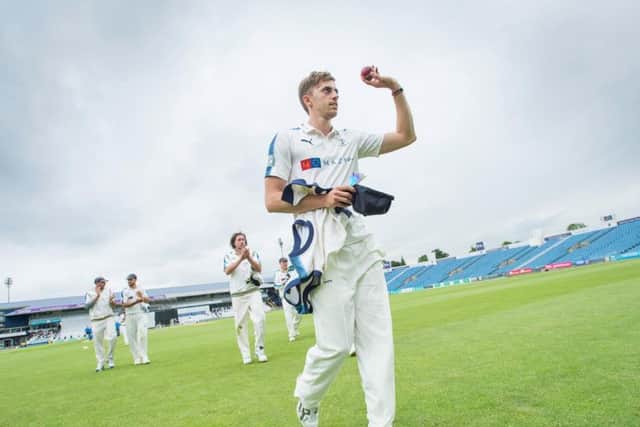 Ben Coad took his fourth five-wicket haul of the season (SW Pix)
