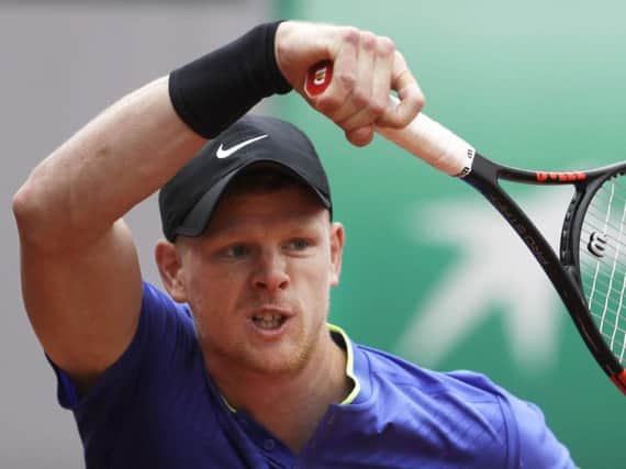 Kyle Edmund was playing in the French Open third round for a first time (Photo: PA)